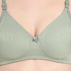 Ladies' Non-Padded Bra, Light Green, small image number null